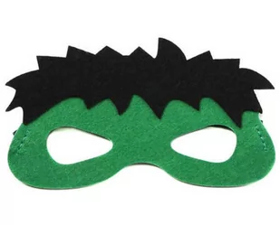 Maska Filcowa Hulk  Superbohater Strój Przebranie Kostium Urodziny - Dodatki do strojów karnawałowych - miniaturka - grafika 1