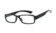Okulary korekcyjne, oprawki, szkła - Okulary do czytania plusy Paparazzi PO-016 czarne o mocy +3.00 dioptrie - miniaturka - grafika 1