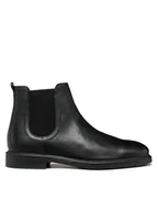 Botki męskie - Geox Sztyblety U Tiberio U46G5A 000JD C9999 Czarny - miniaturka - grafika 1