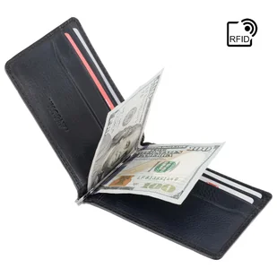 Mała Banknotówka Męska Przypalana Visconti AT-70 RFID - Portfele - miniaturka - grafika 8