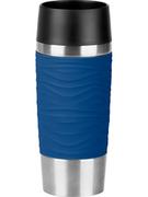 Kubki termiczne - Emsa Kubek termiczny "Travel Mug" w kolorze niebieskim - 360 ml - miniaturka - grafika 1