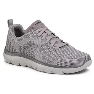 Baleriny - Buty SKECHERS - Brisbane 232057/LTGY Light Gray - grafika 1