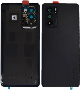 ORYG KLAPKA BATERII OPPO Reno 6 Pro 5G CZARNY - Części serwisowe do telefonów - miniaturka - grafika 1