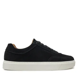 Sneakersy Calvin Klein Lace Up Suede HM0HM01792 Czarny - Sneakersy męskie - miniaturka - grafika 1