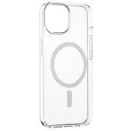 Etui i futerały do telefonów - Obudowa dla telefonów komórkowych FIXED MagPure s podporou Magsafe na Apple iPhone 15 (FIXPUM-1200) przezroczysty - miniaturka - grafika 1