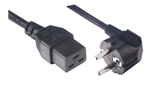 MCL Samar kabel sieciowy (IEC 60320 C19 żeński na wtyk CEE-7/7, 3 m)