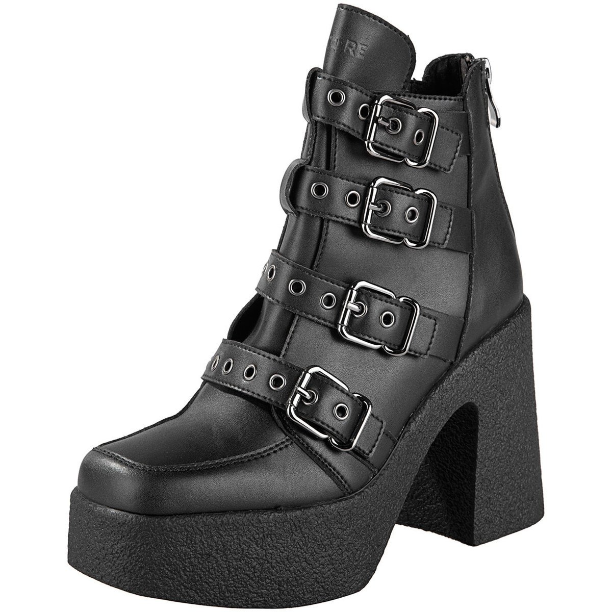 botki damskie ALTERCORE czarne (ASTERIA VEGAN BLACK)-37