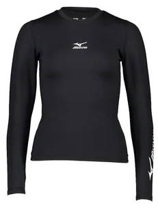 Mizuno Koszulka funkcyjna w kolorze czarnym - Koszulki sportowe damskie - miniaturka - grafika 1