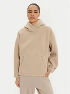 Bluzy damskie - Champion Bluza 117549 Beżowy Loose Fit - miniaturka - grafika 1