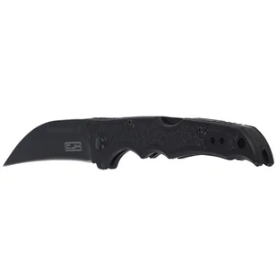 Nóż składany Herbertz Solingen CJH Black Aluminium, Black Blade (44001) - Noże - miniaturka - grafika 5
