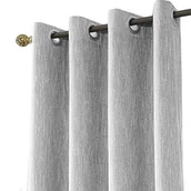 Firany i zasłony dla dzieci - Melodieux Zasłona zaciemniająca, nieprzejrzysta, o wyglądzie lnu, do salonu, pokoju dziecięcego, sypialni, 229 x 117 cm, 1 sztuka - miniaturka - grafika 1