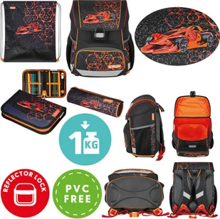 Herlitz Herlitz satchel Loop Plus Mechanic - Plecaki szkolne i tornistry - miniaturka - grafika 1