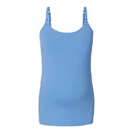 Koszulki i topy damskie - ESPRIT Maternity Damska koszulka Spaghetti Top Nursing T-Shirt, Blue-300, XXL - miniaturka - grafika 1