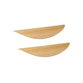 Zawiasy, okucia i inne akcesoria - Uchwyt meblowy Milan 96 mm jasne drewno 2 sztuki Inspire - miniaturka - grafika 1