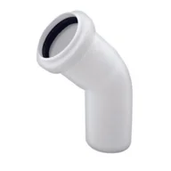 Rury - Kolano kanalizacyjne fi 32 / 45 - miniaturka - grafika 1