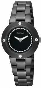 Zegarek Zegarek marki Pulsar model PTA4 kolor Czarny. Akcesoria Damskie. Sezon: Cały rok - Zegarki damskie - miniaturka - grafika 1