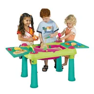 Zabawki kreatywne - KETER KETER Stolik KETER kreatywny Fun Table Jasnozielono/Fioletowy 231587 231587 - miniaturka - grafika 1