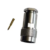 Krótkofalówki - Wtyk N na RG58 skręcany - miniaturka - grafika 1