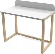 Biurka - Elior Skandynawskie biurko do pokoju młodzieżowego - Zarun 4X - miniaturka - grafika 1