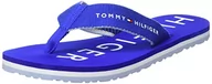 Klapki i japonki damskie - Tommy Hilfiger Damskie japonki sezonowe damskie, Ultraniebieski, 37 EU - miniaturka - grafika 1