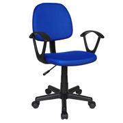 Fotele i krzesła biurowe - Fotel dziecięcy FD-3 materiałowy - Niebieski - miniaturka - grafika 1