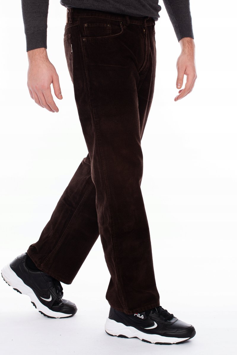 Spodnie sztruksowe Męskie Sztruks 427 SHARK 76/182