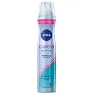 Kosmetyki do stylizacji włosów - Nivea Lakier do włosów Diamond Volume Care objętość pełna diamentowego blasku 250 ml - miniaturka - grafika 1