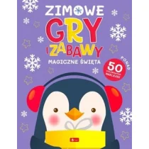 Zimowe gry i zabawy. Magiczne święta - Książki edukacyjne - miniaturka - grafika 1
