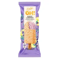 Lody i desery lodowe - E. Wedel Oh! Lody kwiat lawendy z sorbetem cytrynowym w wedlowskiej czekoladzie białej 90 ml - miniaturka - grafika 1