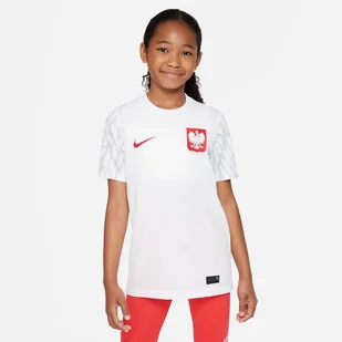 Koszulka Nike Polska Football Top Home Jr Dn0875 100 - Koszulki sportowe męskie - miniaturka - grafika 1