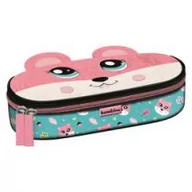 Piórniki - St. Majewski Piórnik saszetka usztywniona z wewnętrzną klapką Squirrel - miniaturka - grafika 1