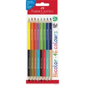 Długopisy - Kredki dwustronne 8 kolorów opakowanie blistrowe faber-castell - miniaturka - grafika 1