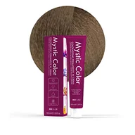 Farby do włosów i szampony koloryzujące - Mystic Color Blond Color 7 - Farba do włosów - Profesjonalna długotrwała farba kremowa - Z hydrolizowaną keratyną, olejkiem arganowym i nagietkiem - 100 ml - miniaturka - grafika 1