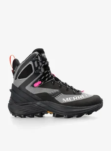 Buty turystyczne damskie Merrell Rogue Hiker Mid GTX - black/white - Buty trekkingowe damskie - miniaturka - grafika 1