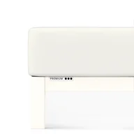 Prześcieradła - Prześcieradło Schlafgut Premium 90x190-100x220 Off White 181 - S bawełna, antyalergiczny - miniaturka - grafika 1