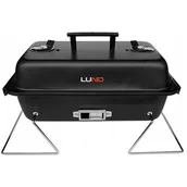 Grille - Lund GRILL WĘGLOWY PRZENOŚNY SKŁADANY TURYSTYCZNY 41 X 26CM - miniaturka - grafika 1