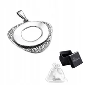 Wisiorki - Zawieszka Wisiorek srebrny pr. 925 Polerowany Przestrzenny Mniejszy - miniaturka - grafika 1