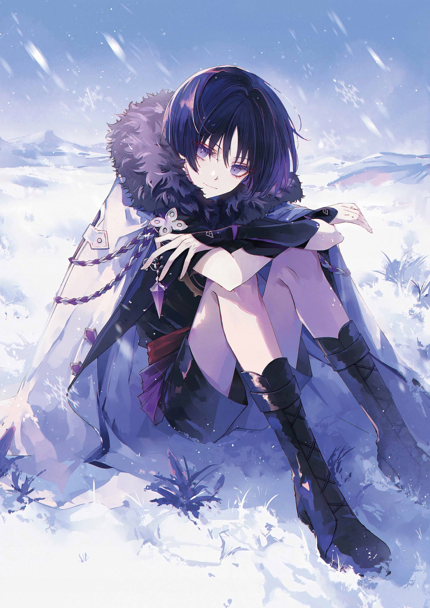 Plakat A3 Genshin Impact Anime Gra Scaramouche Wanderer