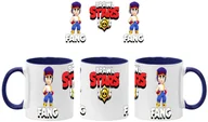 Kubki - Fang Kubek Ceramiczny Prezent Tasse Mug Mug Brawl Stars Battle Arena Fang, Ciemnoniebieski 330 ml - miniaturka - grafika 1