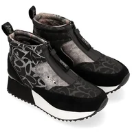 Półbuty damskie - Sneakersy damskie Anekke 39372-863 szaro-czarne 38 - miniaturka - grafika 1