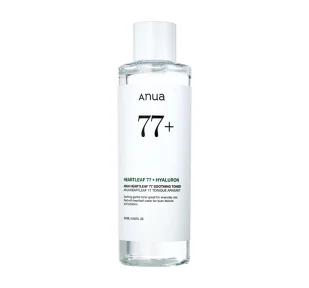 Anua Heartleaf 77 + Hyaluron Soothing Toner kojąco-nawilżający tonik do twarzy 250 ml - Toniki i hydrolaty do twarzy Anua Heartleaf 77 + Hyaluron Soothing Toner kojąco-nawilżający tonik do twarzy 250 ml - Toniki i hydrolaty do twarzy - miniaturka - grafika 1