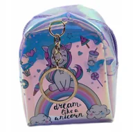 Portfele - PORTFEL PORTMONETKA NA ZAMEK JEDNOROŻEC NA MONETY PIENIĄDZE RÓŻNE WZORY - miniaturka - grafika 1