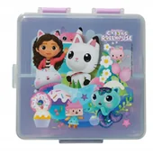 Zestawy naczyń dla dzieci - Koci Domek Gabi śniadaniówka pojemnik na kanapki przekąski Lunchbox - miniaturka - grafika 1