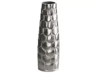 Wazony i flakony - Wazon Na Kwiaty Metalowy Srebrny Sukhothai - miniaturka - grafika 1