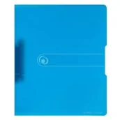 Segregatory - Herlitz  Segregator A4 PP 2R 1,6cm niebieski transparentny - miniaturka - grafika 1