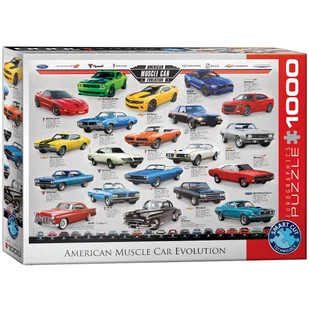 Eurographics Muscle-Car-Evolution - puzzle (1000 części) - Puzzle - miniaturka - grafika 1