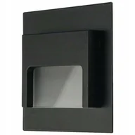 Oprawy, klosze i abażury - PremiumLUX OPRAWA SCHODOWA LED ONTARIO CZARNA BIAŁA ZIMNA LUX02081 - miniaturka - grafika 1