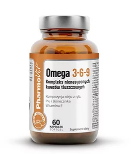 Omega Pharma Pharmovit 3-6-9 60 kaps Softgel 8E66-12001 - Witaminy i minerały - miniaturka - grafika 1