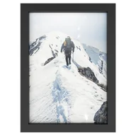 Ramki na zdjęcia - Piękna ramka na plakaty i zdjęcia w kolorze czarnym - Rozmiar 32,5 x 23,8 cm - Elegancka dekoracja Szlachetna ramka na plakaty Ramka na zdjęcia. - miniaturka - grafika 1