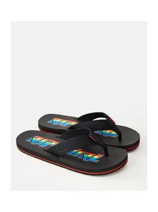 Japonki męskie RIP CURL BOB CUSH czarne 40 - Klapki i japonki męskie - miniaturka - grafika 1